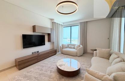 Apartment - 1 Bedroom - 2 Bathrooms for rent in Lusail Marina Heights - Marina District - Lusail Apartment - 1 Bedroom - 2 Bathrooms for rent in Lusail Marina Heights - Marina District - Lusail