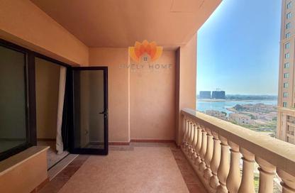 Apartment - 1 Bedroom - 2 Bathrooms for rent in East Porto Drive - Porto Arabia - The Pearl Island - Doha