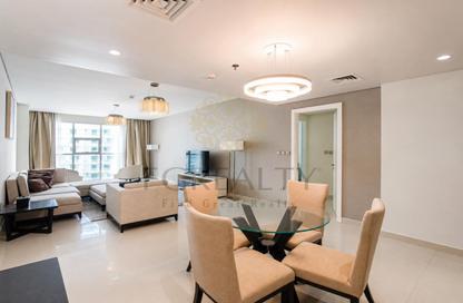 Apartment - 1 - 2 for rent in Lusail Residence - Marina District - Lusail
