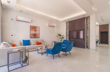 Villa - 5 Bedrooms - 7 Bathrooms for rent in Al Hadara Street - Al Thumama - Doha