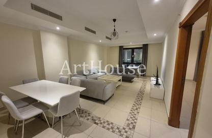 Apartment - 1 Bedroom - 2 Bathrooms for rent in Porto Arabia - The Pearl Island - Doha