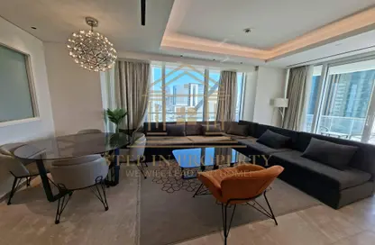 Apartment - 1 Bedroom - 2 Bathrooms for rent in Lusail Marina Heights - Marina District - Lusail