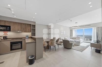 Apartment - 2 Bedrooms - 3 Bathrooms for rent in West Bay Tower - West Bay - West Bay - Doha Apartment - 2 Bedrooms - 3 Bathrooms for rent in West Bay Tower - West Bay - West Bay - Doha