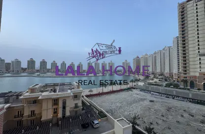 Apartment - 1 Bedroom - 2 Bathrooms for rent in Viva East - Viva Bahriyah - The Pearl Island - Doha