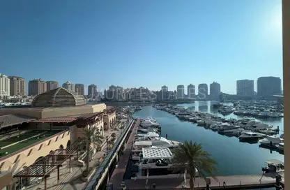 Townhouse - 1 Bedroom - 2 Bathrooms for rent in West Porto Drive - Porto Arabia - The Pearl Island - Doha