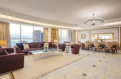 Apartment - 5 Bedrooms - 5 Bathrooms for rent in Al Shatt Street - West Bay - Doha