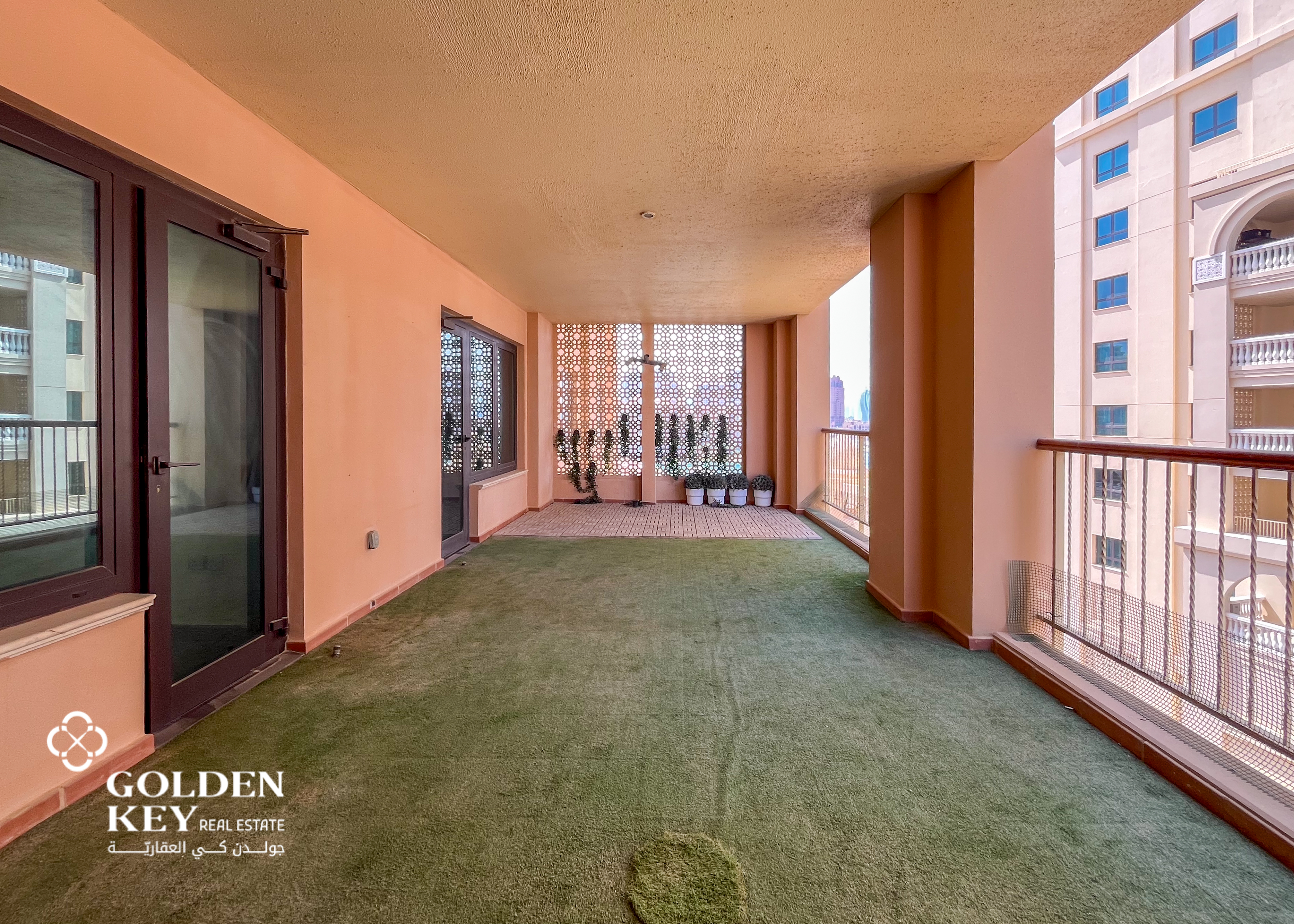 Semi-Furnished | 1BR with Balcony in The Pearl