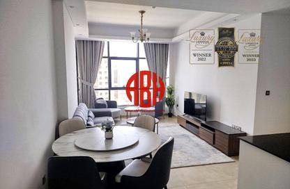 Apartment - 2 Bedrooms - 3 Bathrooms for rent in Lusail Marina Heights - Marina District - Lusail