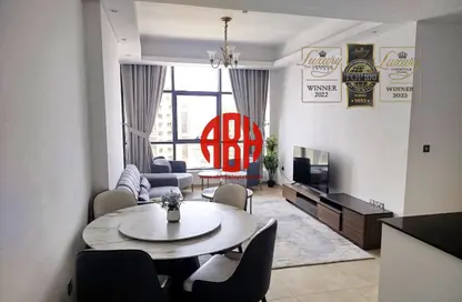 Apartment - 2 Bedrooms - 3 Bathrooms for rent in Lusail Marina Heights - Marina District - Lusail