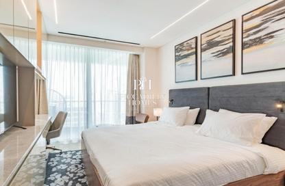Apartment - 2 Bedrooms - 3 Bathrooms for rent in Lusail Marina Heights - Marina District - Lusail