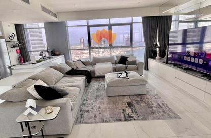 شقة - غرفة نوم - 2 حمامات للايجار في برج سيف لوسيل 1 - سيف لوسيل - مدينة اللسيل - الوسيل