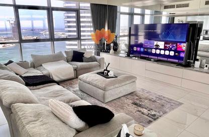 Apartment - 1 Bedroom - 2 Bathrooms for rent in Seef Lusail Tower 1 - Seef Lusail - Lusail City - Lusail Apartment - 1 Bedroom - 2 Bathrooms for rent in Seef Lusail Tower 1 - Seef Lusail - Lusail City - Lusail