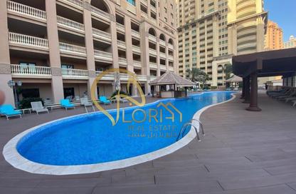 Apartment - 1 Bedroom - 2 Bathrooms for sale in East Porto Drive - Porto Arabia - The Pearl Island - Doha Apartment - 1 Bedroom - 2 Bathrooms for sale in East Porto Drive - Porto Arabia - The Pearl Island - Doha