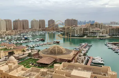 Apartment - 1 Bedroom - 2 Bathrooms for rent in Porto Arabia Townhouses - Porto Arabia - The Pearl Island - Doha