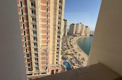 Apartment - Studio - 1 Bathroom for rent in Viva East - Viva Bahriyah - The Pearl Island - Doha