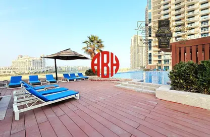 Duplex - 2 Bedrooms - 4 Bathrooms for rent in Abraj Bay - Abraj Quartiers - The Pearl Island - Doha