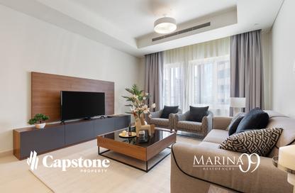 Apartment - 1 Bedroom - 2 Bathrooms for rent in Lusail Residence - Marina District - Lusail
