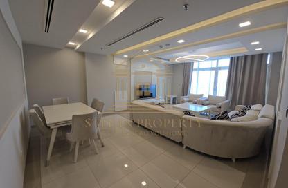 Apartment - 3 Bedrooms - 3 Bathrooms for rent in Lusail Marina Heights - Marina District - Lusail Apartment - 3 Bedrooms - 3 Bathrooms for rent in Lusail Marina Heights - Marina District - Lusail