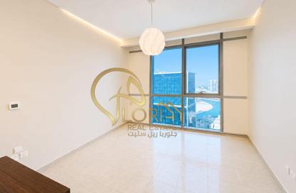 Apartment - 1 Bedroom - 2 Bathrooms for rent in Zig Zag Tower B - Zig Zag Towers - West Bay - Doha