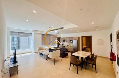 Apartment - 2 Bedrooms - 2 Bathrooms for rent in Saraya Corniche Hotel - Corniche Road - Doha