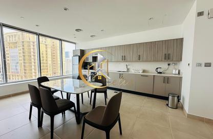 Apartment - 2 Bedrooms - 2 Bathrooms for rent in Saraya Corniche Hotel - Corniche Road - Doha