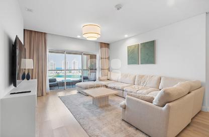 Apartment - 1 Bedroom - 2 Bathrooms for rent in Al Mutahidah Tower - Viva Bahriyah - The Pearl Island - Doha