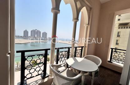 Hotel Apartments - 1 - 2 for rent in Viva East - Viva Bahriyah - The Pearl Island - Doha