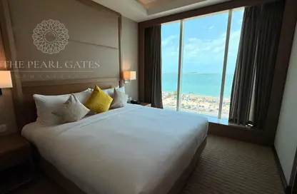 شقة - 3 غرف نوم - 3 حمامات للايجار في برج وست باي - الخليج الجنوبي - الخليج الغربي - الدوحة