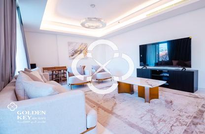 Apartment - 2 Bedrooms - 4 Bathrooms for rent in Crystal Residence - Gewan Island - The Pearl Island - Doha