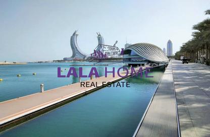 Apartment - 1 Bedroom - 2 Bathrooms for rent in Lusail Marina Heights - Marina District - Lusail