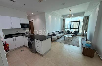 Apartment - 2 Bedrooms - 2 Bathrooms for rent in Marina Residences 195 - Marina District - Lusail