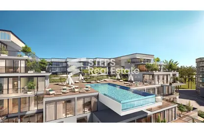 Apartment - 3 Bedrooms - 5 Bathrooms for sale in Les Vagues by Elie Saab - Qetaifan Islands - Lusail