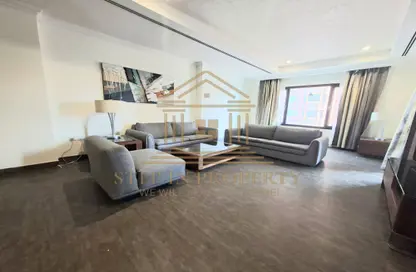 شقة - غرفة نوم - 2 حمامات للايجار في طريق بورتو الشرقي - بورتو أرابيا - جزيرة اللؤلؤة - الدوحة