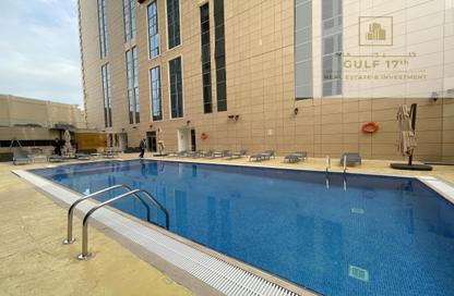 Apartment - 1 Bedroom - 2 Bathrooms for rent in Bin Al Sheikh Towers - Al Mirqab Al Jadeed - Doha