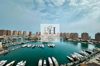 Apartment - 3 Bedrooms - 3 Bathrooms for rent in East Porto Drive - Porto Arabia - The Pearl Island - Doha