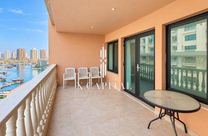 Apartment - 3 - 4 for rent in East Porto Drive - Porto Arabia - The Pearl Island - Doha