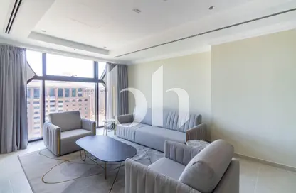 شقة - 2 غرف نوم - 3 حمامات للايجار في طريق بورتو الغربي - بورتو أرابيا - جزيرة اللؤلؤة - الدوحة