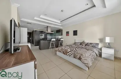 Apartment - Studio - 1 Bathroom for rent in West Porto Drive - Porto Arabia - The Pearl Island - Doha