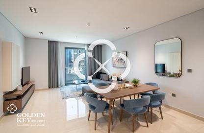 Apartment - 1 Bedroom - 2 Bathrooms for rent in Lusail Residence - Marina District - Lusail Apartment - 1 Bedroom - 2 Bathrooms for rent in Lusail Residence - Marina District - Lusail