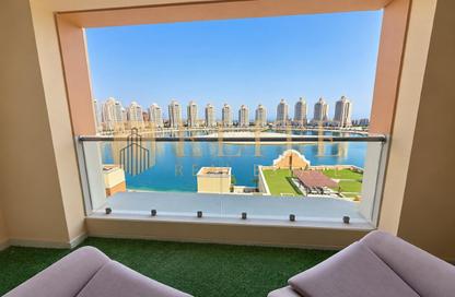Apartment - 1 - 2 for rent in Viva Central - Viva Bahriyah - The Pearl Island - Doha