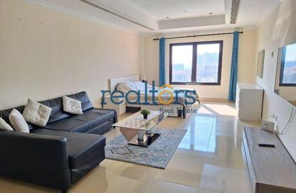 Apartment - Studio - 1 Bathroom for rent in Tower 13 - Porto Arabia - The Pearl Island - Doha