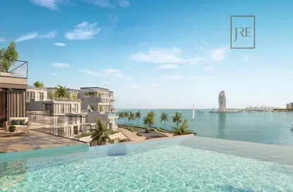 Apartment - 1 Bedroom - 2 Bathrooms for sale in Les Vagues by Elie Saab - Qetaifan Islands - Lusail