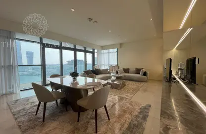 Apartment - 1 Bedroom - 2 Bathrooms for rent in Seef Lusail Tower 1 - Seef Lusail - Lusail City - Lusail