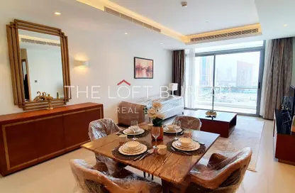 شقة - غرفة نوم - 2 حمامات للايجار في لوسيل ريسيدينس - منطقة المارينا - الوسيل