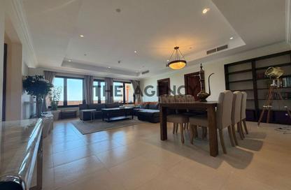 Apartment - 3 Bedrooms - 5 Bathrooms for rent in East Porto Drive - Porto Arabia - The Pearl Island - Doha