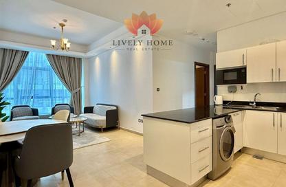 Apartment - 2 - 2 for rent in Lusail Marina Heights - Marina District - Lusail