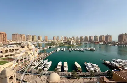 Apartment - 1 Bedroom - 1 Bathroom for rent in Tower 5 - Porto Arabia - The Pearl Island - Doha