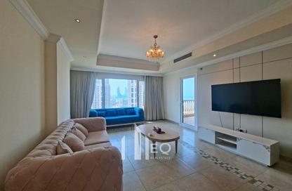 Apartment - 2 Bedrooms - 3 Bathrooms for rent in East Porto Drive - Porto Arabia - The Pearl Island - Doha
