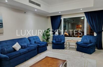Apartment - 2 Bedrooms - 3 Bathrooms for rent in East Porto Drive - Porto Arabia - The Pearl Island - Doha