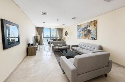 Apartment - 3 Bedrooms - 3 Bathrooms for rent in Zig Zag Tower B - Zig Zag Towers - West Bay - Doha